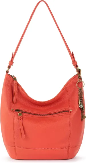 The Sak Sequoia Hobo Bag - Premium Large Leather Women's Handbag for Everyday & Travel - Durable Purse With Zipper Pocket