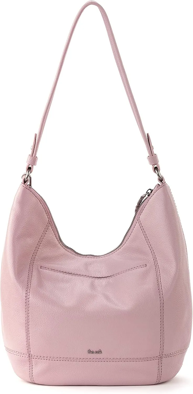 The Sak Sequoia Hobo Bag - Premium Large Leather Women's Handbag for Everyday & Travel - Durable Purse With Zipper Pocket
