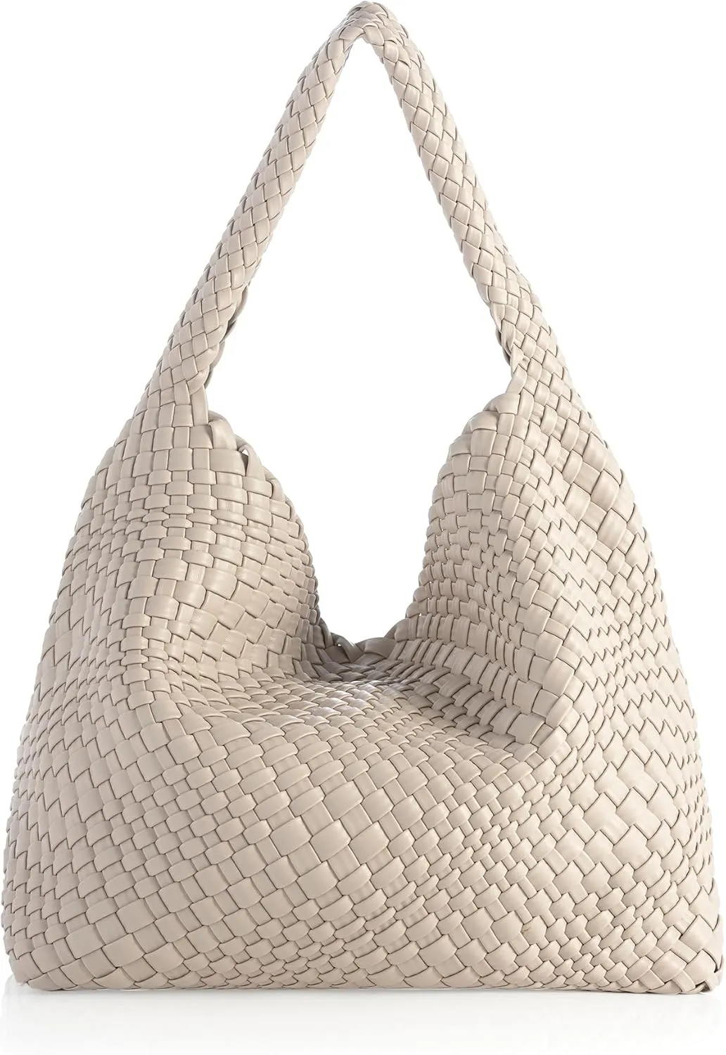 THINGS REMEMBERED Woven Leather Hobo Bag