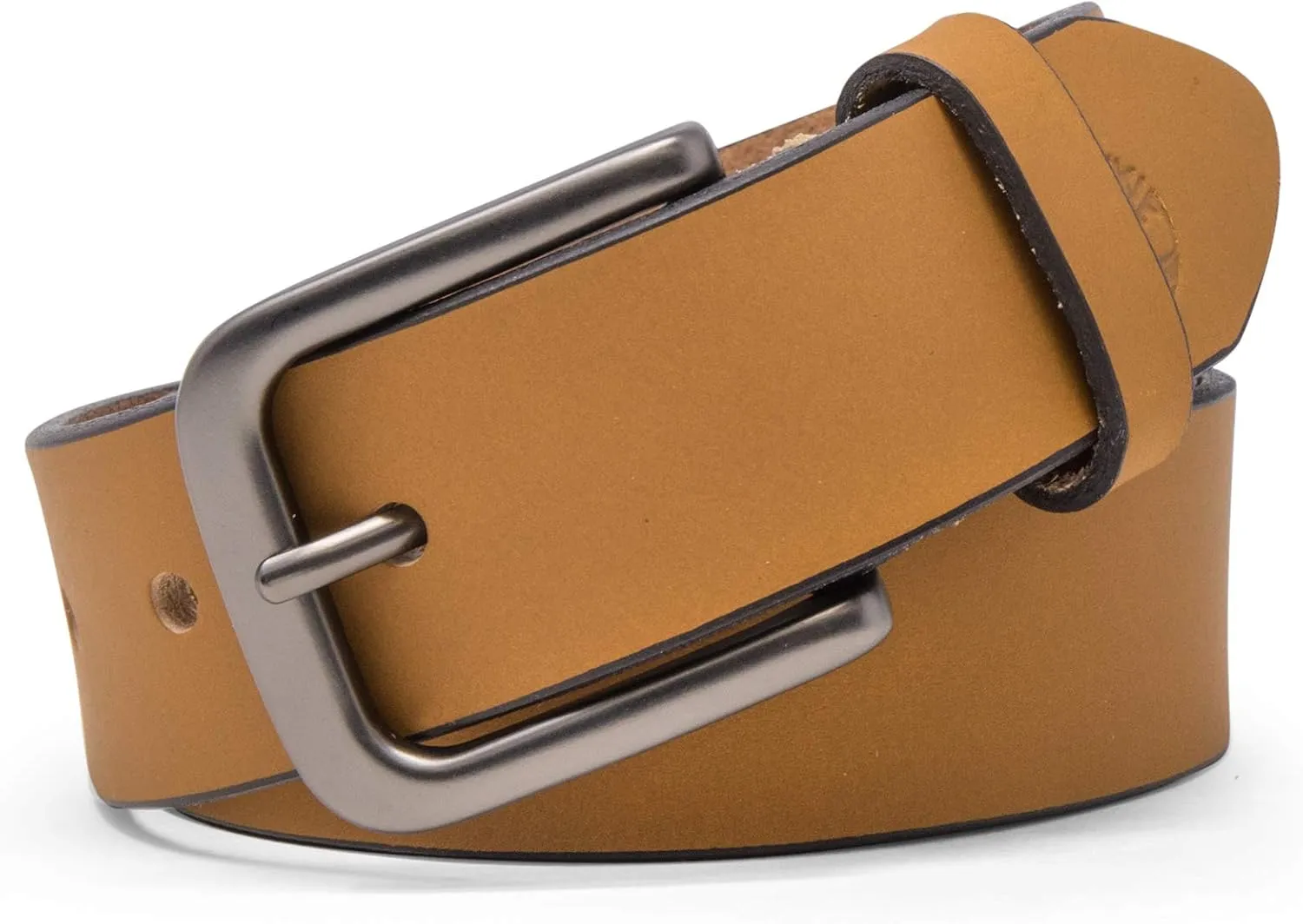Timberland Men's 35mm Classic Buckle Leather Belt for Jeans