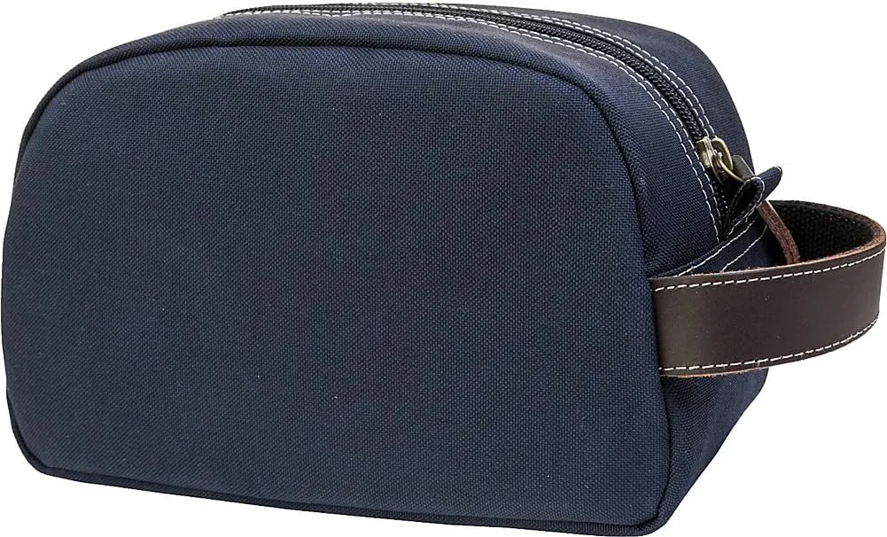 Timberland Men's Canvas Zipper Classic Travel Kit Grey