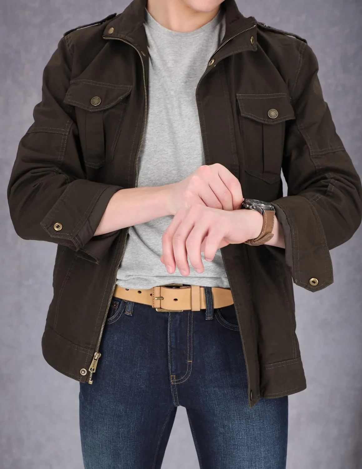 Timberland Men's Casual Classic Everyday Leather Belt