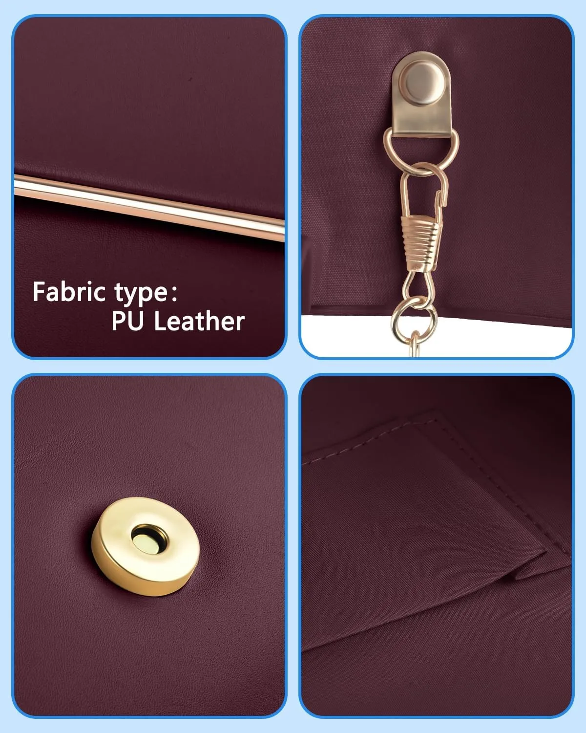 TINDTOP Evening Clutch Purses for Women Handbags for Formal Wedding Party Cocktail Prom Crossbody Shoulder Envelope Bag