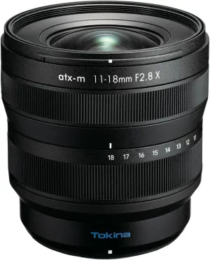 TOKINA ATX-m 11-18mm F/2.8 Lens for FUJIFILM X (Black)