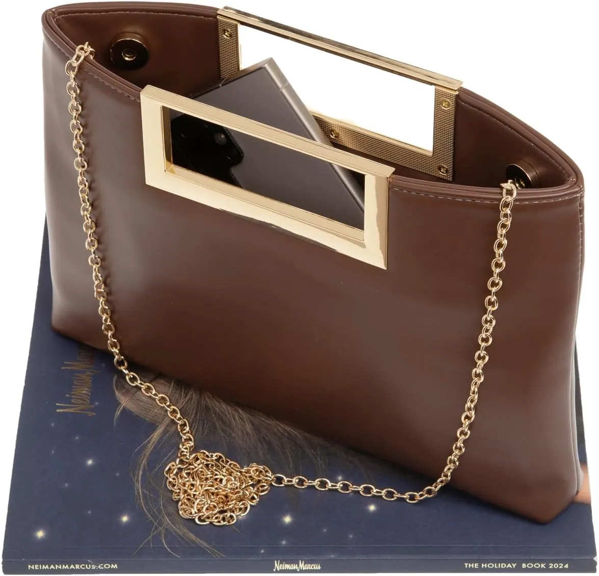 Top Handle Clutch Purses for Women Evening/Formal, Fashion PU Leather Purse for Prom, Cocktail, and Wedding,