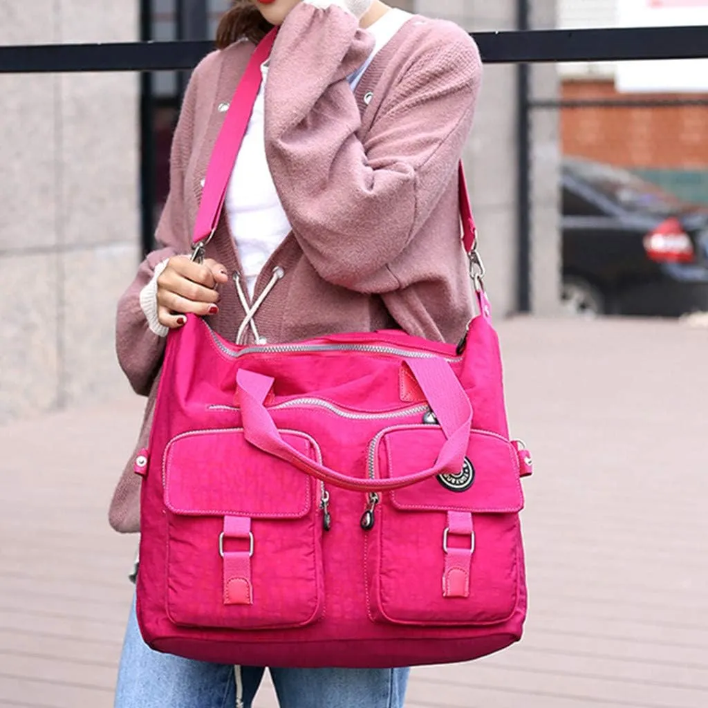 Tote Bag For Women Large Capacity Shoulder Handbags Travel Hobo Bags Messenger Bag For Mama Shopping Travel W