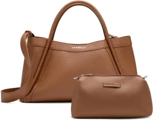 Tote Bag for Women with Zipper, Large Vegan Leather Hobo Bag with Shoulder Strap and Purse, Crocodile Pattern
