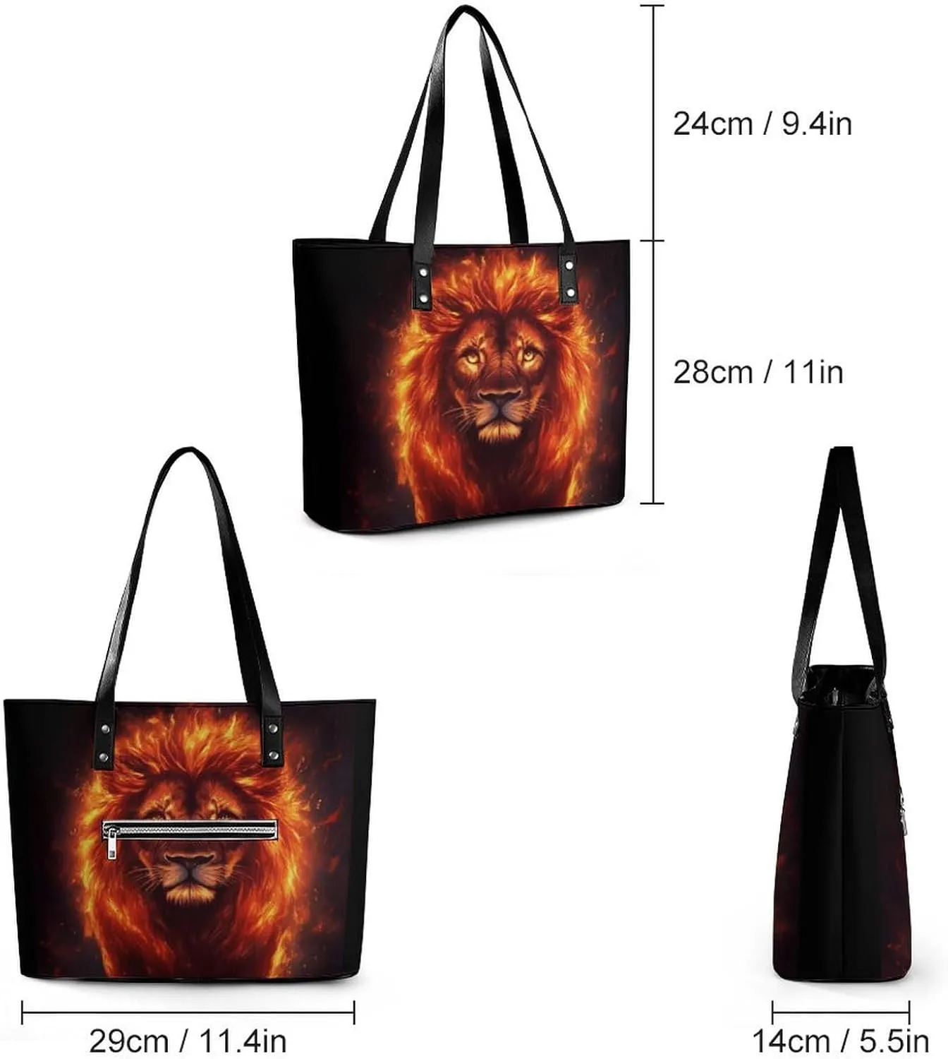 Tote Handbag for Womens Hobo Tote Sling Shoulder Bags Travel Casual Bag