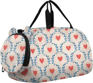 Twigs and Hearts Duffel Bags for Boys Small Gym Bags for Teens Dance Bag for Girls