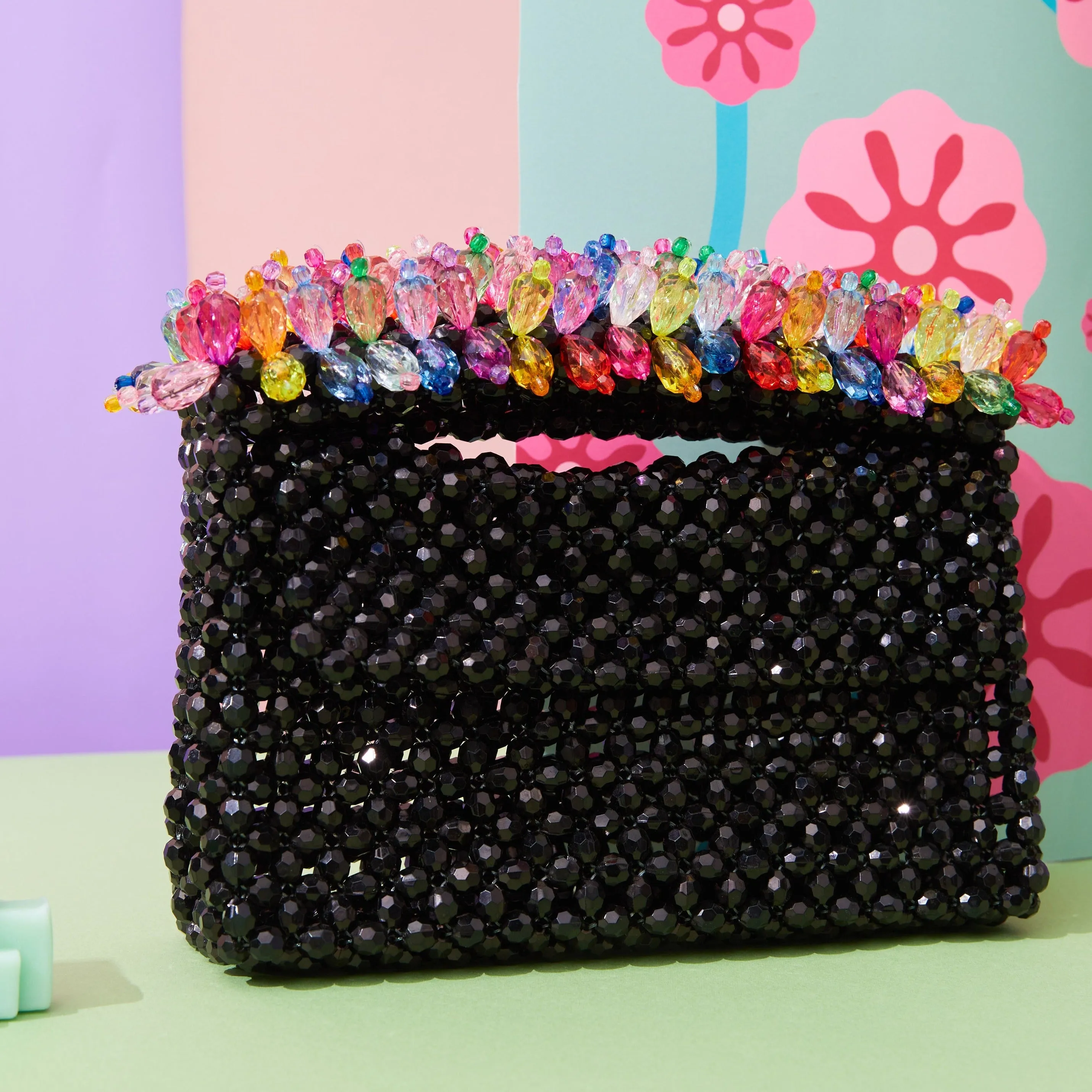 Twilight Black Classic Bead Bag