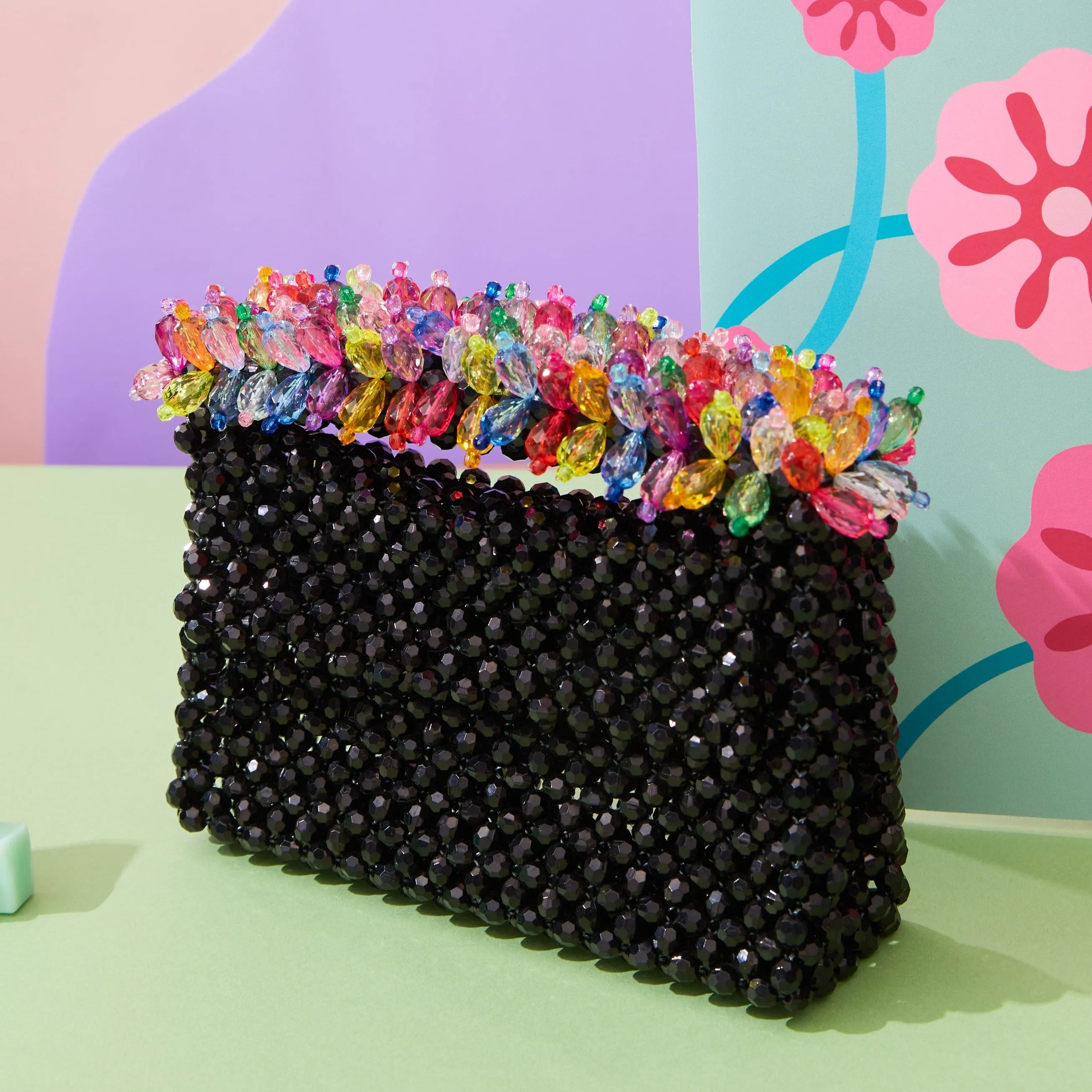 Twilight Black Classic Bead Bag