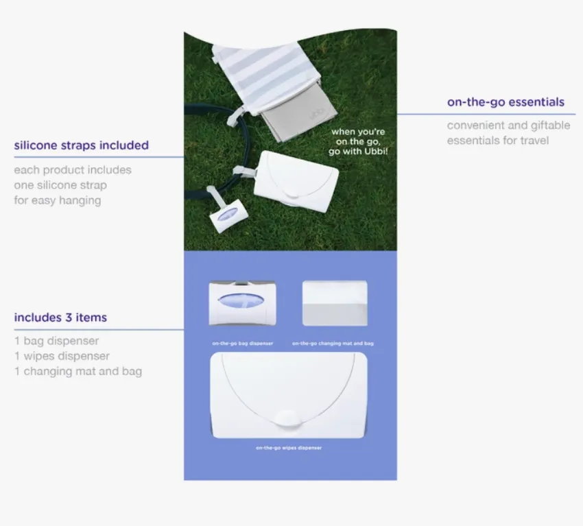 Ubbi On-the-Go Gift Set
