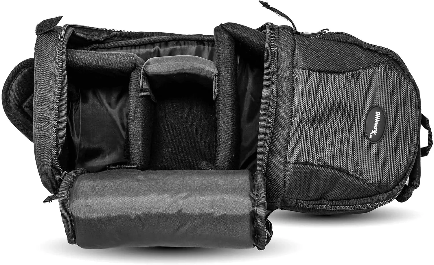 Ultimaxx Photo Camera Sling Backpack Bag for DSLR and Mirrorless Cameras (Canon, Nikon, Sony, Fujifilm, Olympus, Panasonic LUMIX, Pentax, Blackmagic Design, Leica, Kodak & More)