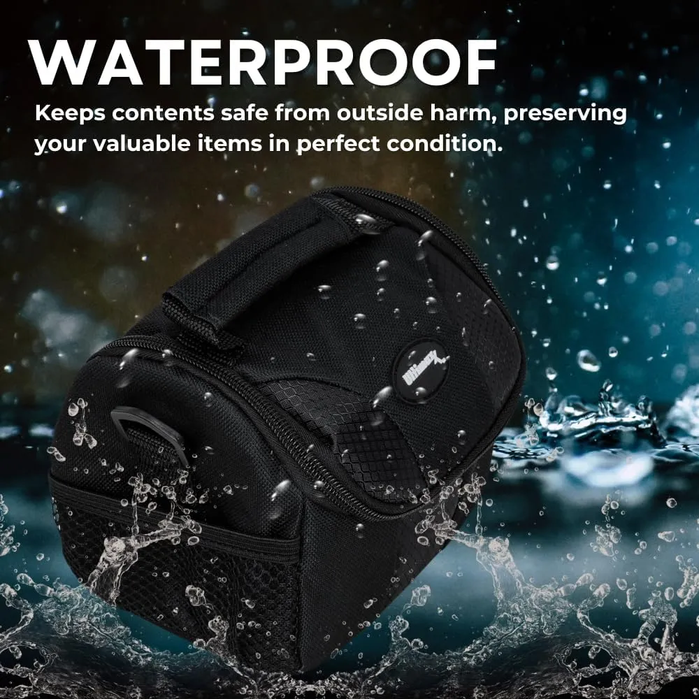 Ultimaxx Small Carrying Case/Gadget Bag for Sony, Nikon, Canon, Olympus, Fuji, Pentax, Panasonic, Samsung,Leica, Kodak & Many More Cameras & Camcorders