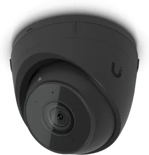 UniFi G5 Turret Ultra Black Edition Ubiquiti 2K HD PoE Surveillance Camera, Wide Angle 102.4°, 30 m Night Vision, AI Detection, Microphone, PoE Connector, Weatherproof UVC-G5-TURRET-ULTRA