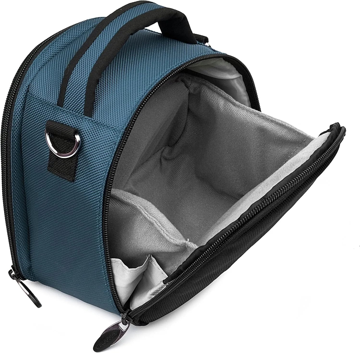 VanGoddy Laurel Navy Blue Carrying Case Bag for Sony Cyber-Shot, Alpha, E-Mount, A-Mount Series Camera's