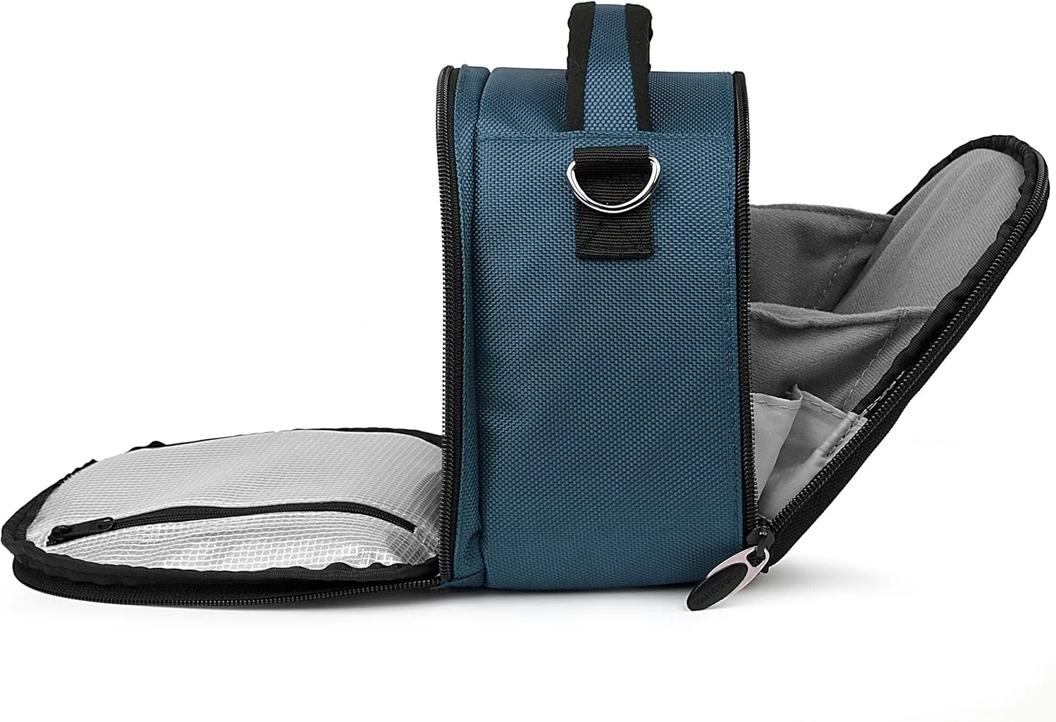 VanGoddy Laurel Navy Blue Carrying Case Bag for Sony Cyber-Shot, Alpha, E-Mount, A-Mount Series Camera's