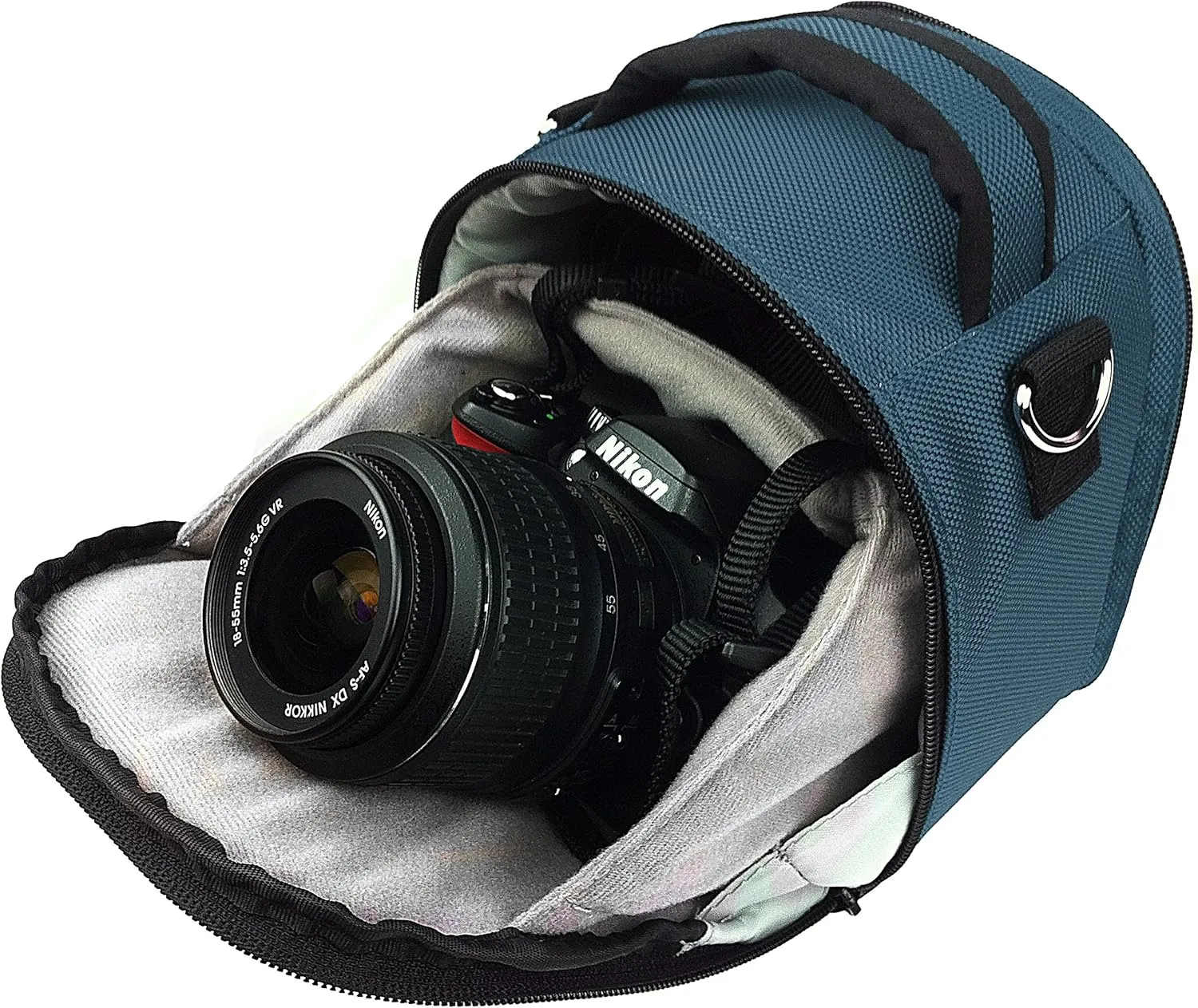 VanGoddy Laurel Navy Blue Carrying Case Bag for Sony Cyber-Shot, Alpha, E-Mount, A-Mount Series Camera's