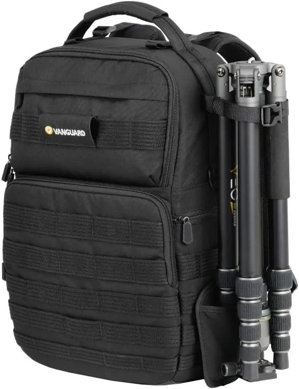 VANGUARD VEO Range T45M Backpack for DSLR/Mirrorless Camera, Tactical Style - Black