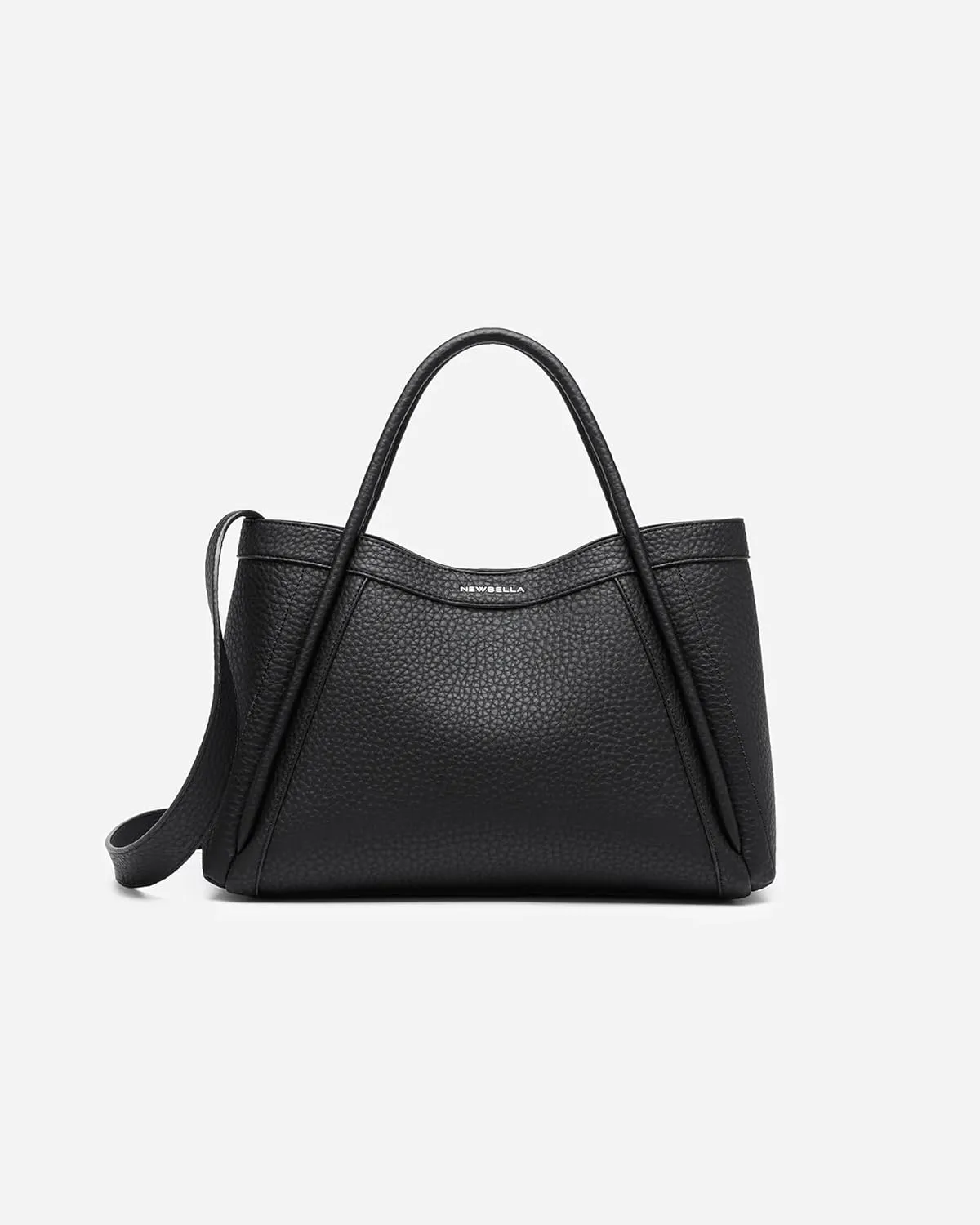 Vegan Leather Tote Bag for Women, Hobo Shoulder Bag, Crossbody Handbag with Matching Purse, Stylish Versatile