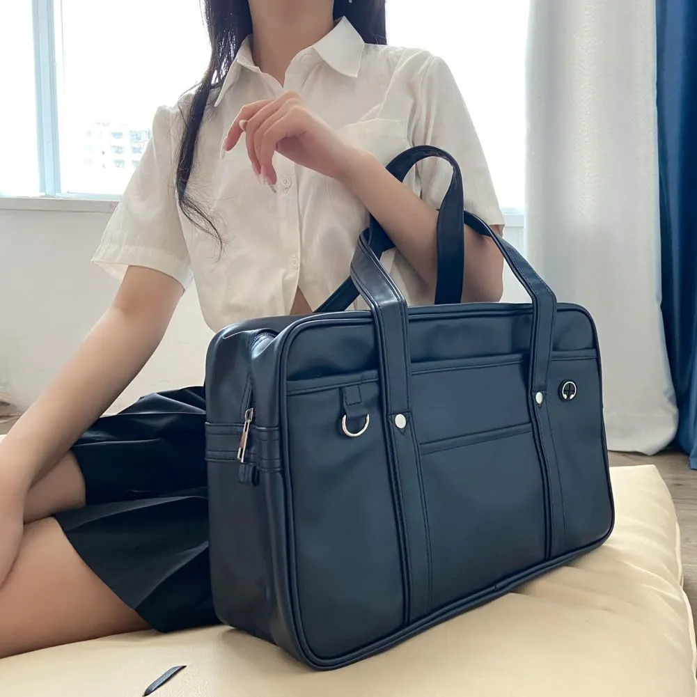 Vegan Leather Tote Bags for Women JK Fashion Shoulder Bags Y2K Gilrs PU Leather Hobo Handbangs 2024