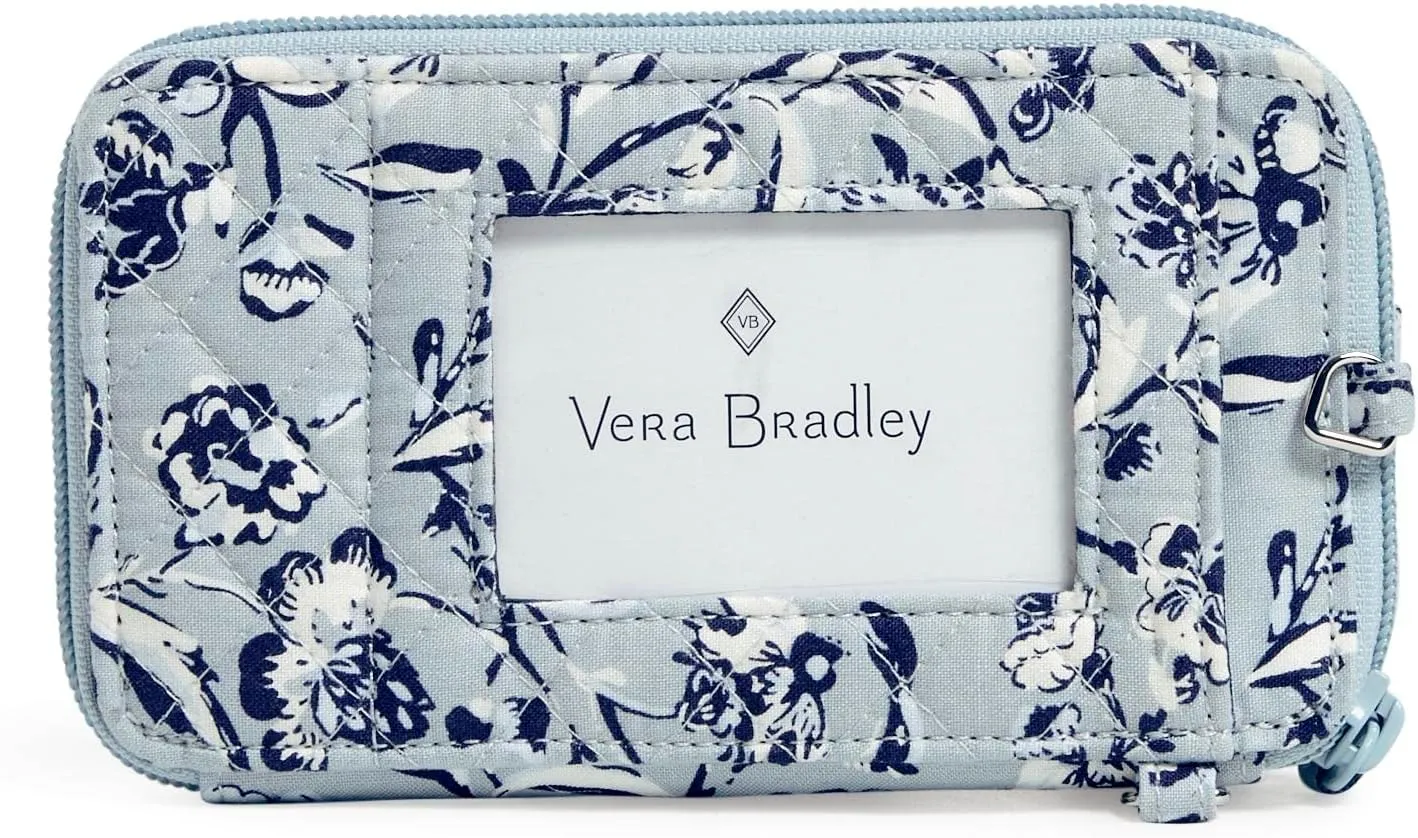 Vera Bradley Women's Cotton Smartphone Wristlet with RFID Protection