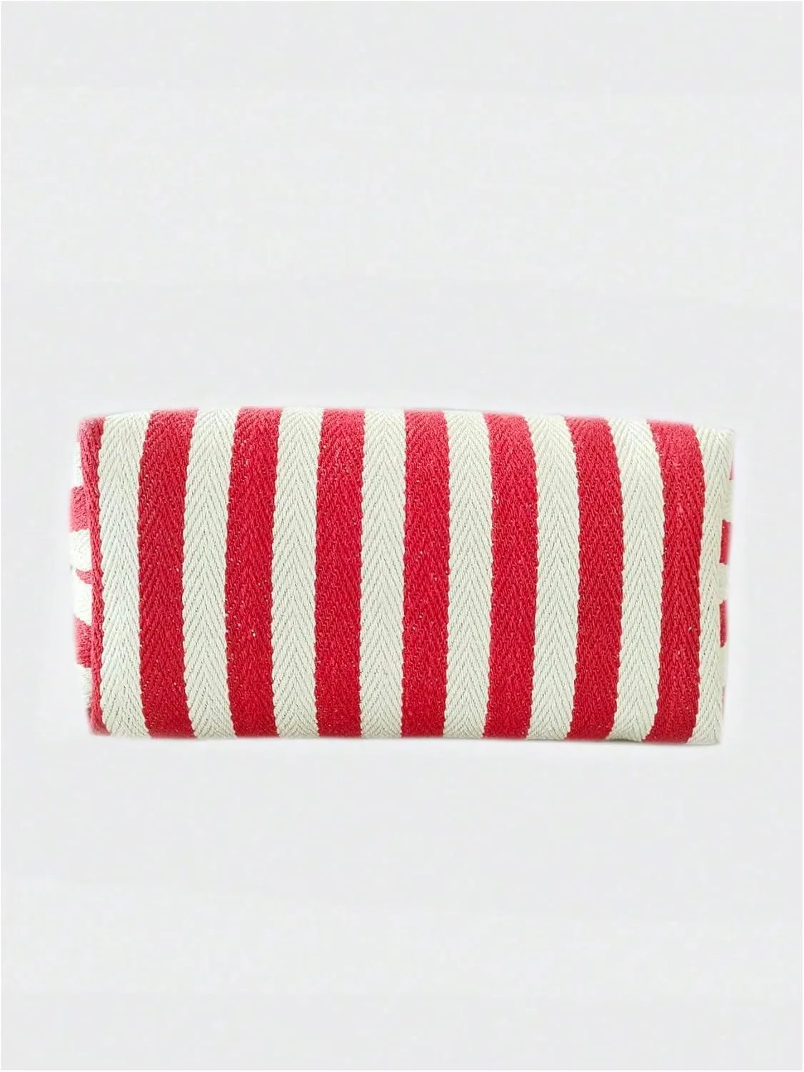 Verdusa Women's Striped Clutch Purse Handbags Kiss Lock Crossbody Bag
