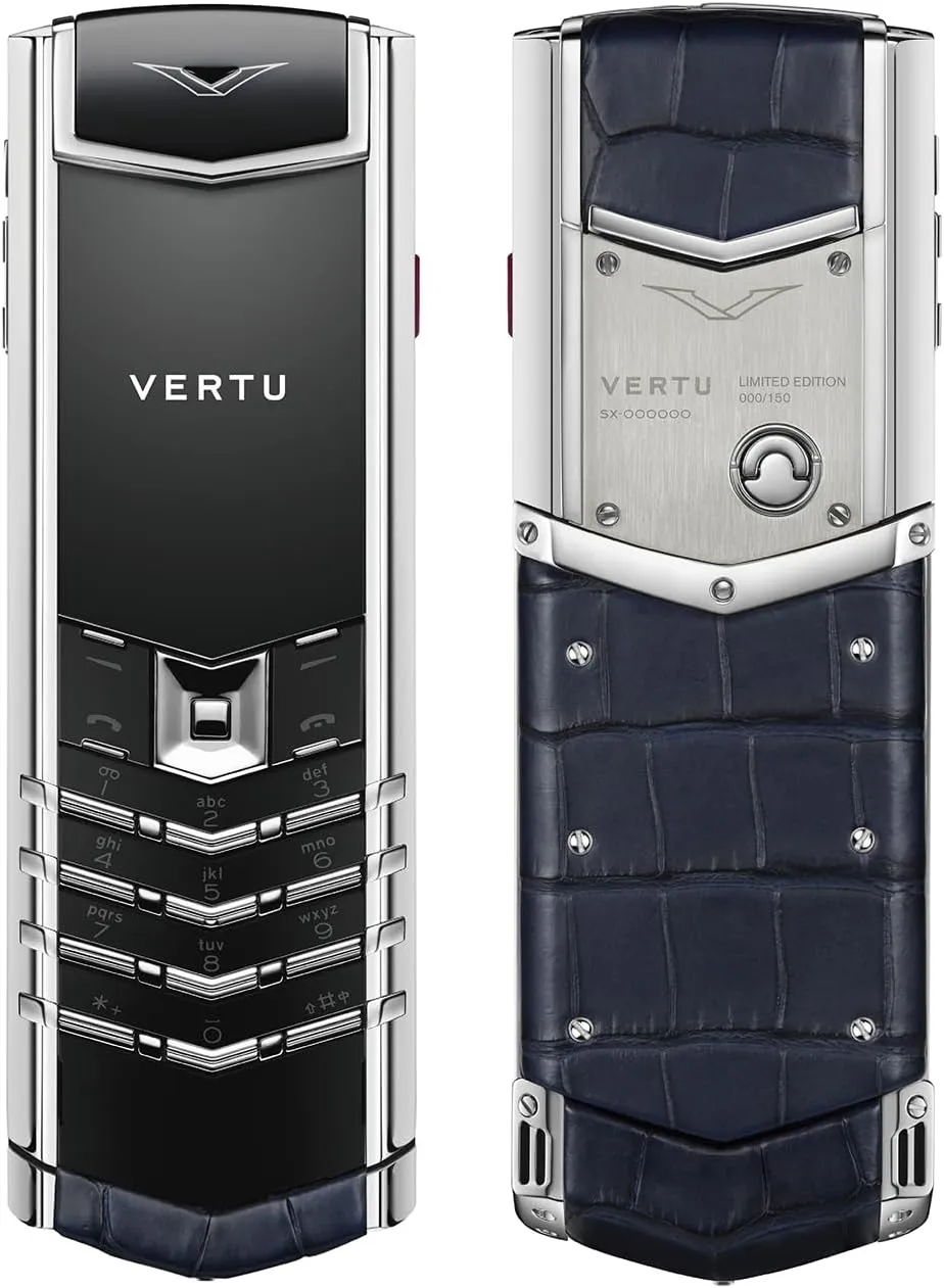 VERTU Signature V Classic Version Luxury Business 4G Phone - Advanced Customized (Alligator Skin)