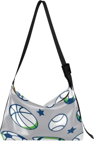 Vintage Plank Scratch Ocean Seabird Bag with Zipper and Pockets, Leather Crossbody Bag, Woman Leather Bag