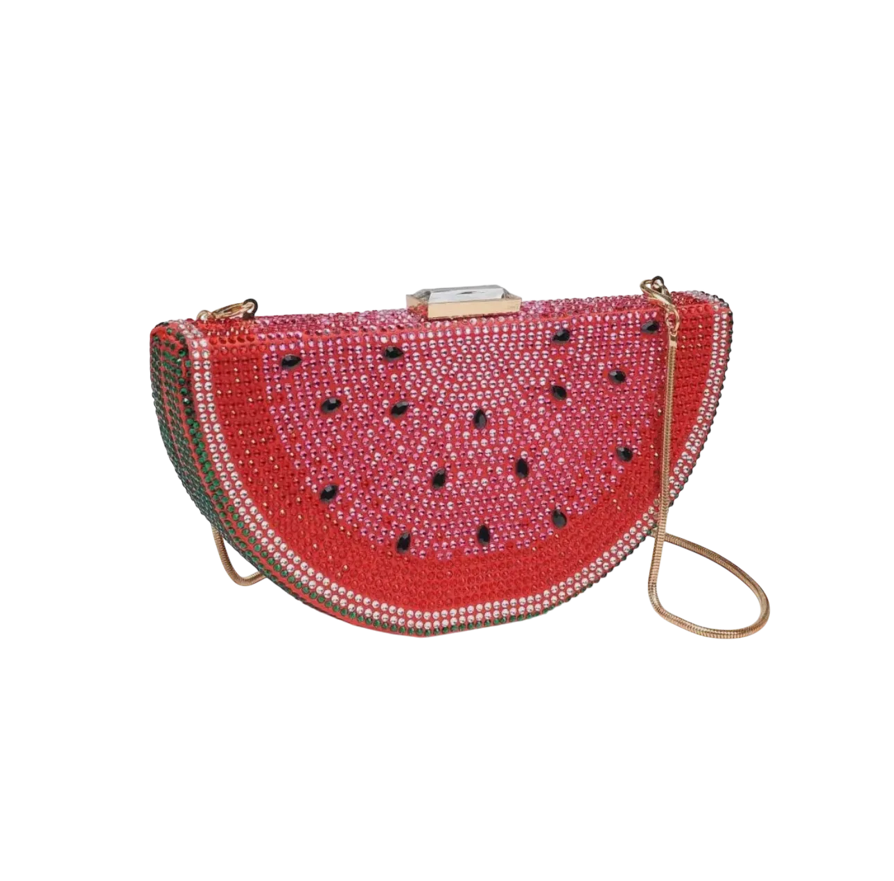 Watermelon Crystal Evening Bag