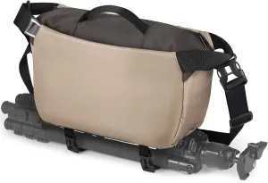 Waterproof Camera Sling Bag Backpack - DSLR Sling Camera Bag for Photographers, Cross body Sling Bag with Raincover Tripod Holder Photography Slingpack Black TR-S (Brown)