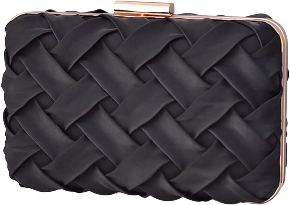 Women Clutch Bag Evening Bag Bridal Wedding Purse Ladies Shoulder Bag With Detachable Chain Retro Handbag