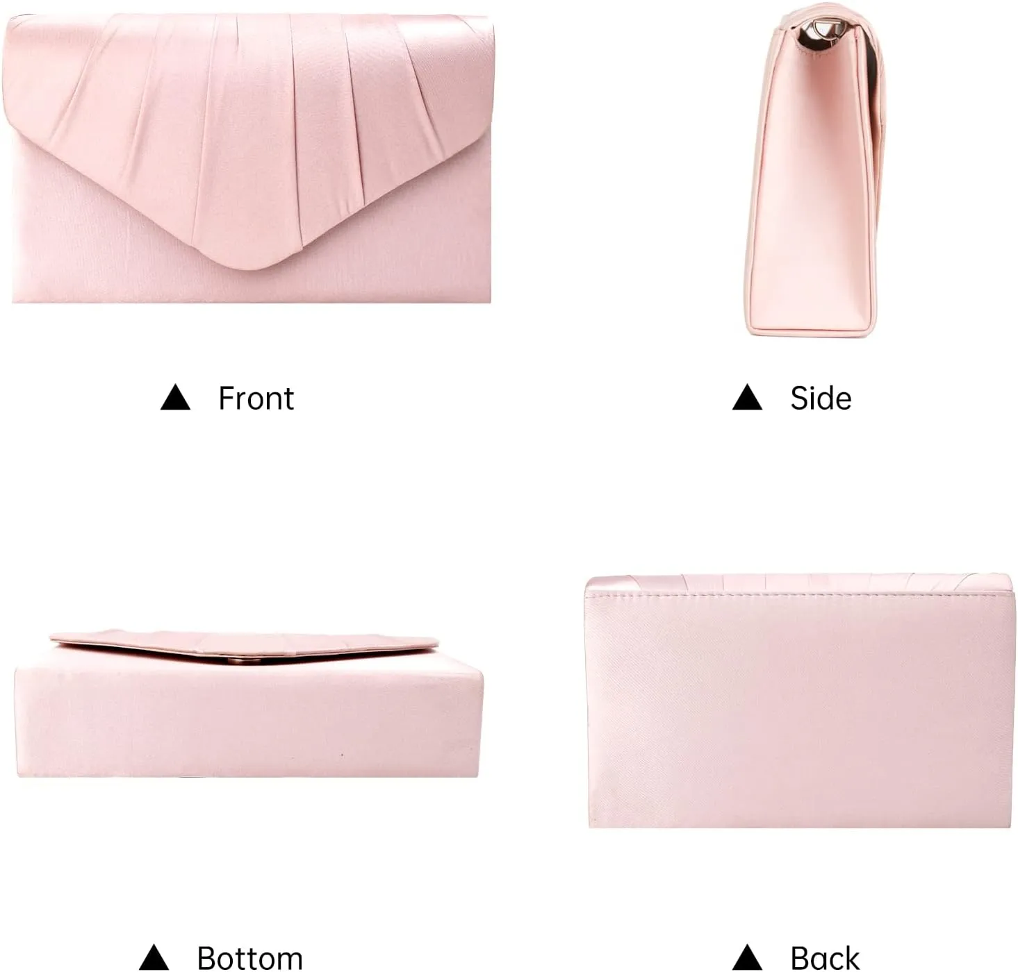 Women Evening Bag Clutch Rhinestone Envelope Party Handbag Bridal Prom Purse