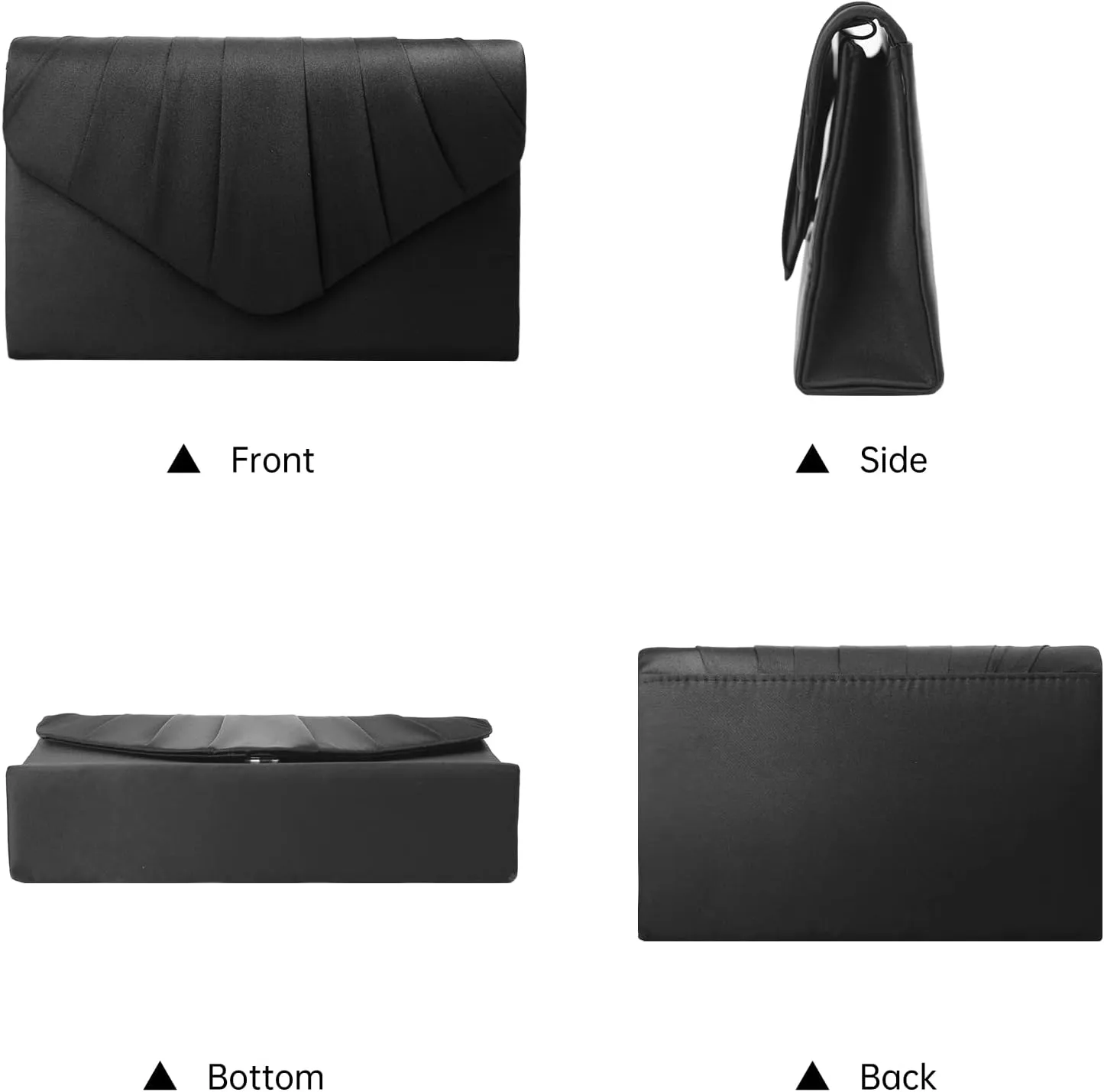 Women Evening Bag Clutch Rhinestone Envelope Party Handbag Bridal Prom Purse