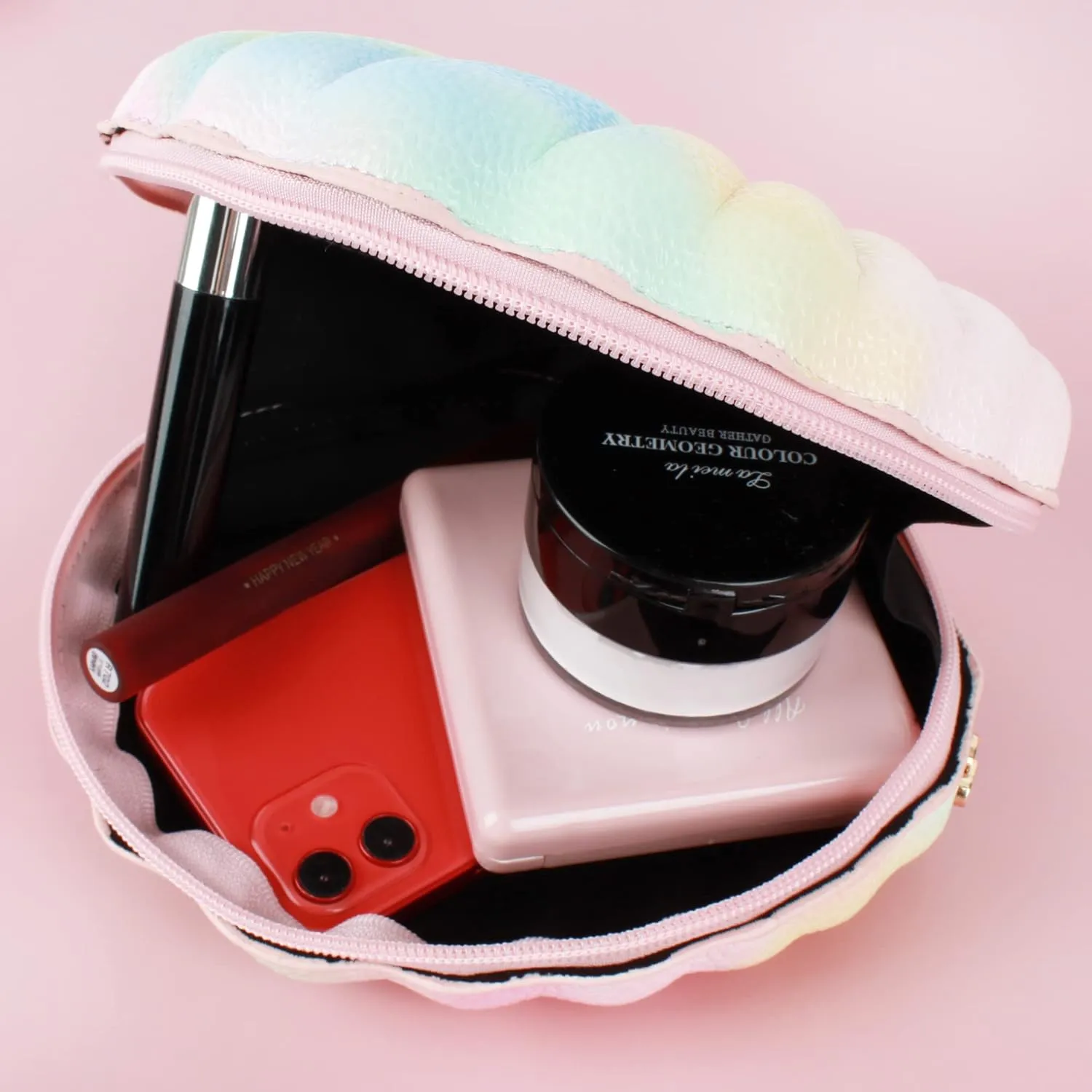 Women Mini Seashell Evening Clutch Handbag Cross-body Bag Shoulder Bag