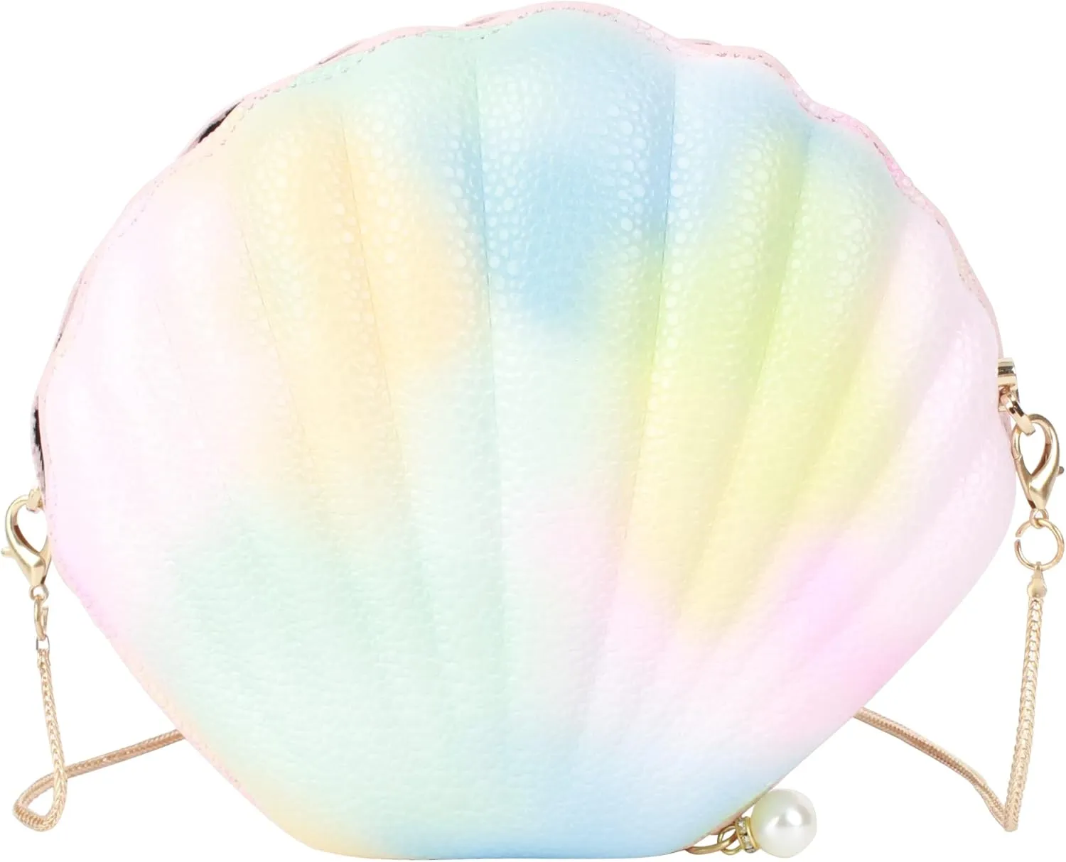 Women Mini Seashell Evening Clutch Handbag Cross-body Bag Shoulder Bag