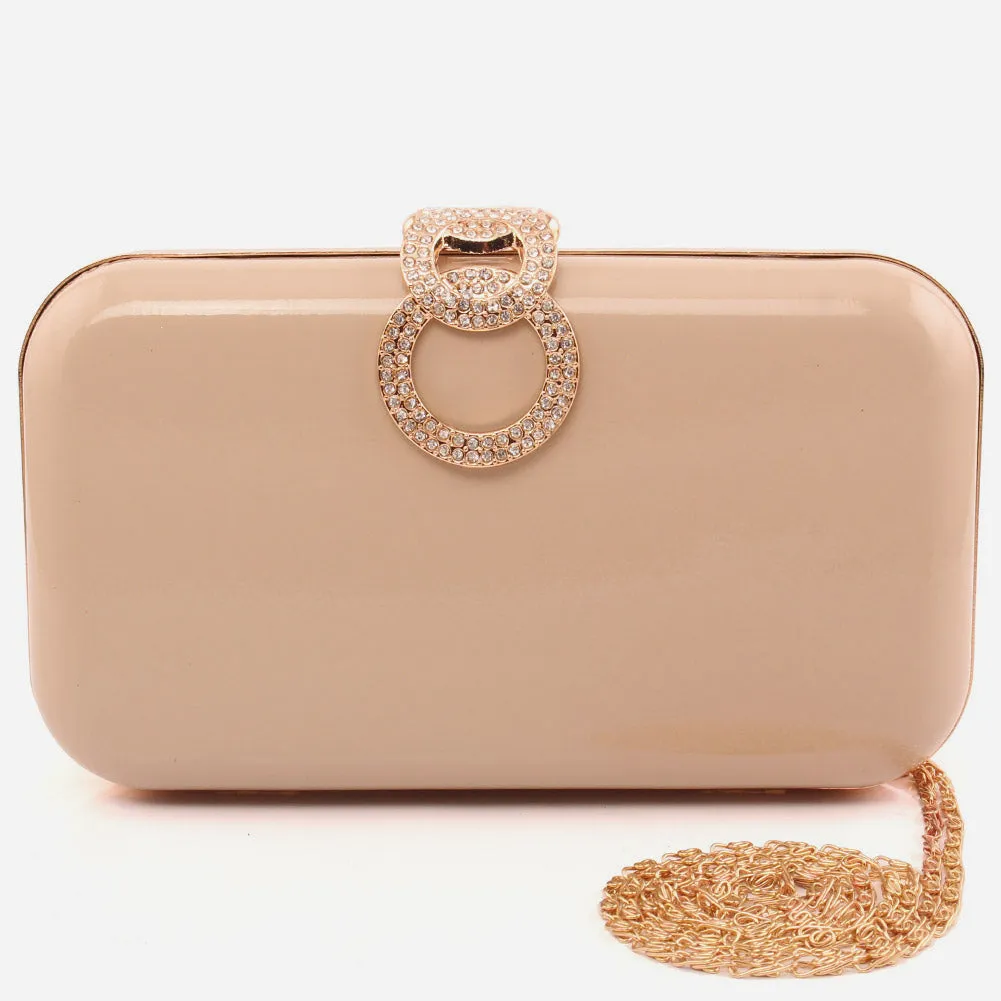 Women "Dorothy" matt finish clutch bag
