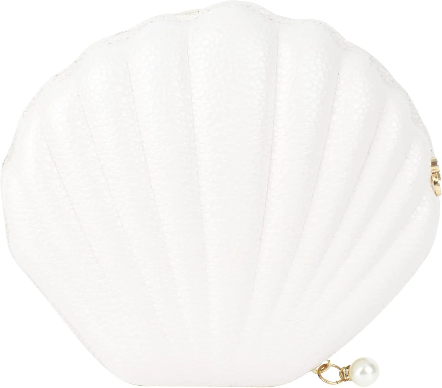 Women Seashell Evening Bag Purse Mermaid Chain Strap Clutch Handbag Shoulder Bag