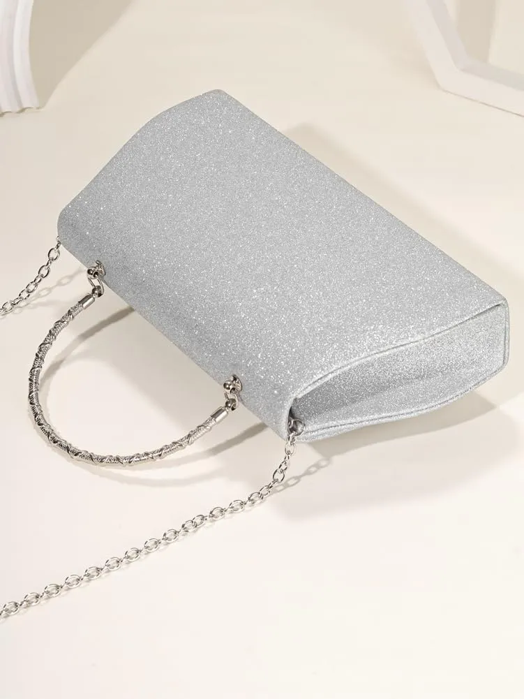 Women Sparkling Bowknot Handbag Diamonds Evening Clutch Purses Formal Wedding Party Cocktail Prom Envelope Bag