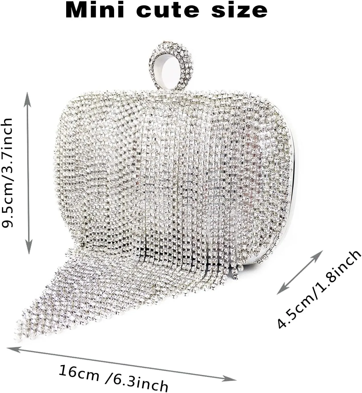 Womens Evening Clutch Bag Designer Evening Handbag Hand Bag,Lady Party Wedding Clutch Purse