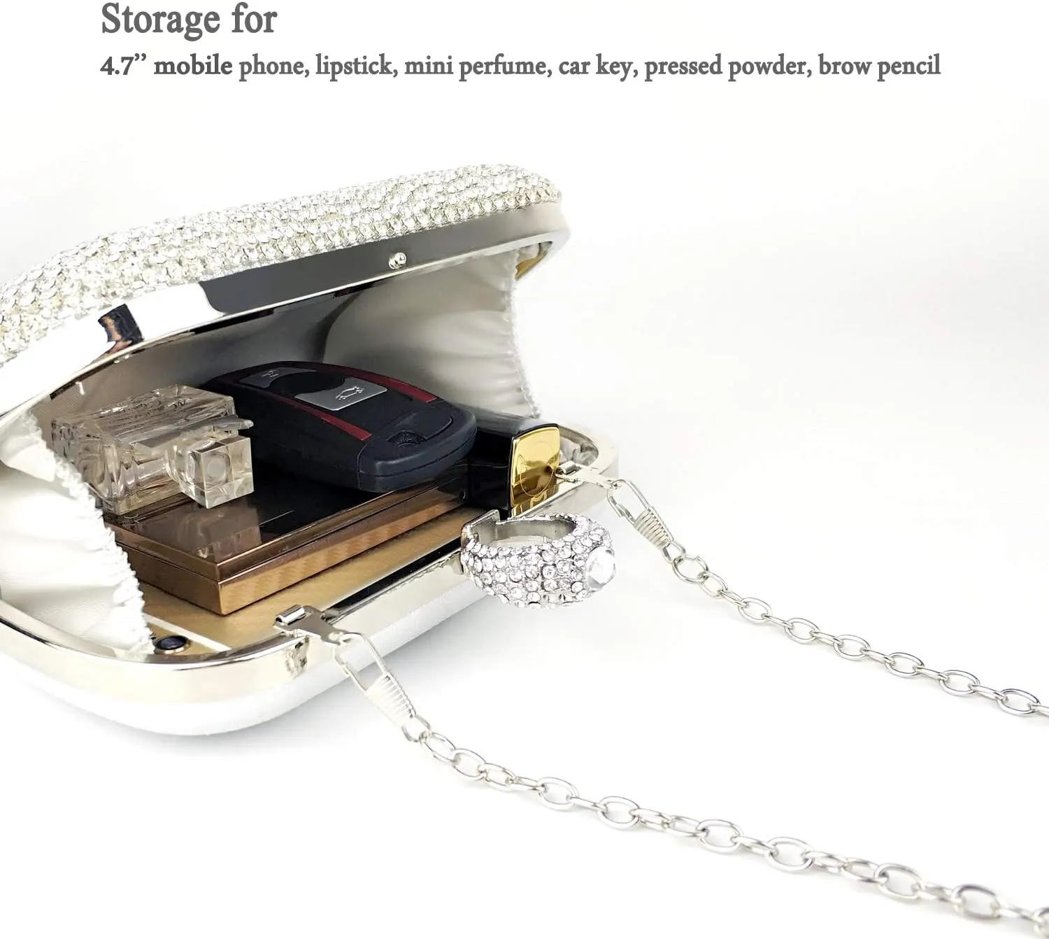 Womens Evening Clutch Bag Designer Evening Handbag Hand Bag,Lady Party Wedding Clutch Purse