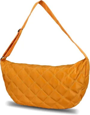Women's Large and Slouchy Crossbody Hobo Bag Lightweight Soft Tote Bag Functional- Stylish