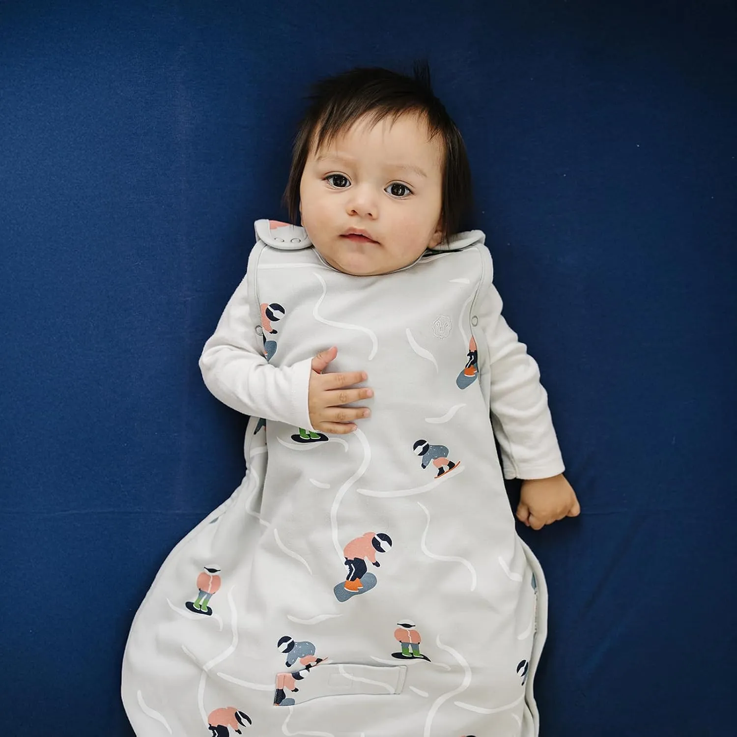 Woolino Toddler Sleeping Bag, 4 Season, Merino Wool and Organic Cotton Baby Wearable Blanket, 2-4 Years