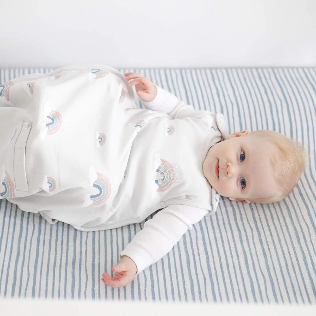 Woolino Toddler Sleeping Bag, 4 Season, Merino Wool and Organic Cotton Baby Wearable Blanket, 2-4 Years
