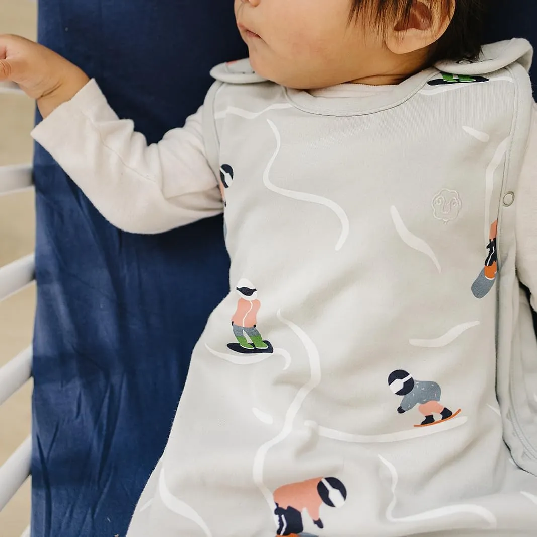Woolino Toddler Sleeping Bag, 4 Season, Merino Wool and Organic Cotton Baby Wearable Blanket, 2-4 Years