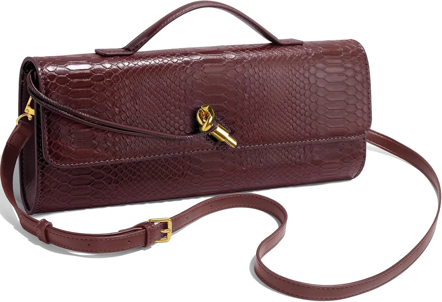 Woven Clutch Purses for Women, Leather Evening Bag Shoulder Handbag Formal Satchel Crossbody Purse Party Bag