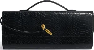 Woven Clutch Purses for Women, Leather Evening Bag Shoulder Handbag Formal Satchel Crossbody Purse Party Bag