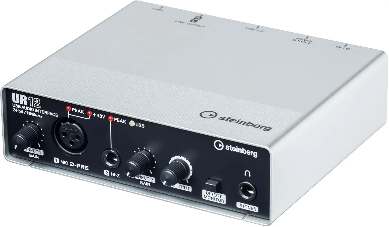 Yamaha Steinberg UR12 USB Audio Interface, small