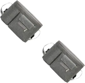 YARNOW Hanging Bottle Bag Multi Functional Diaper Pouch Organizer for Strollers Easy Access Storage for Diapers Wipes and Essentials for Go Parents