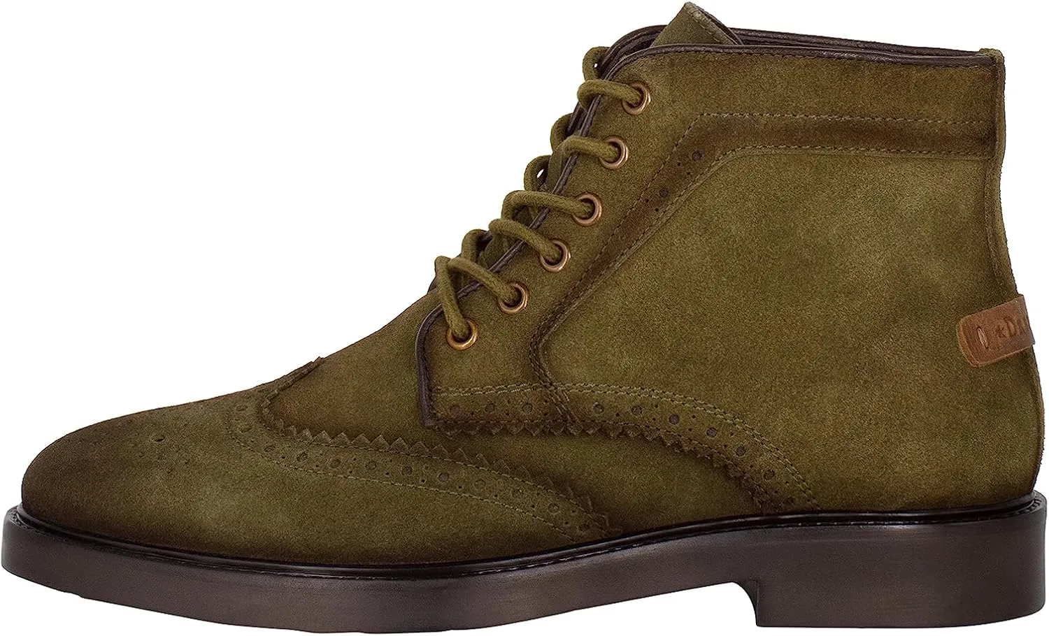YEPA Men's Classic Brogue Ankle Boots